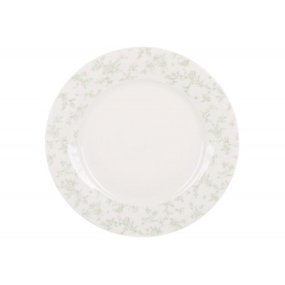 Тарілка порцелянова D23см Floral Green