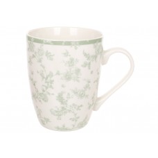 Кружка порцелянова 350мл Floral Green