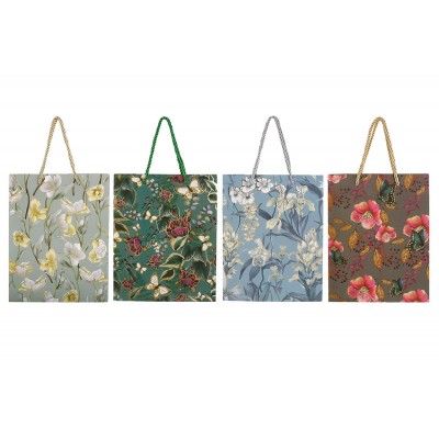 Подарунковий пакет Floral 18*23.5*8см, 4 дизайни