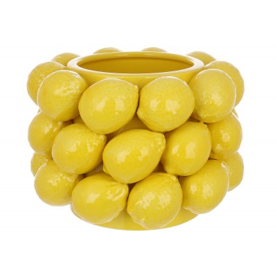 Ваза порцелянова Lemon D26*19см