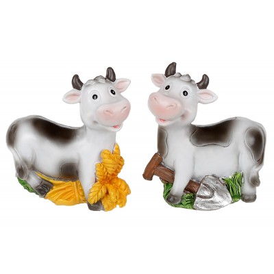 Декоративная фигурка Корова, 6см, 2 вида