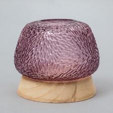 Стеклянная ваза Очаг, 14 см. (8426-055)